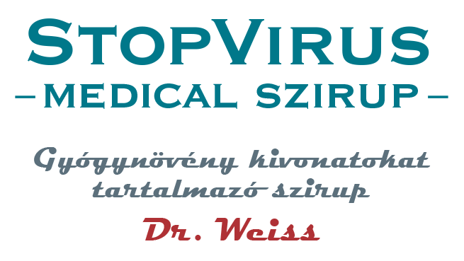 Stopvirus Medical szirup, termék logó