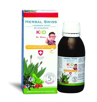Herbal Swiss Kid folyékony étrend-kiegészítő