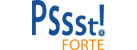 Pssst! Forte logo